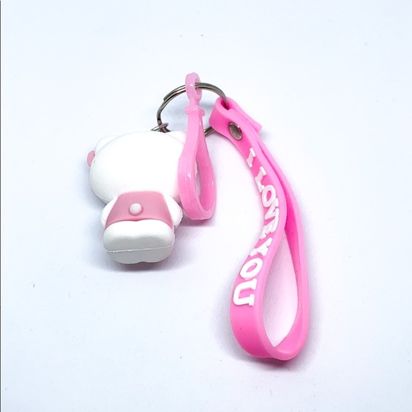 NWT Hello Kitty Pink Key Chain - Picture 2 of 5